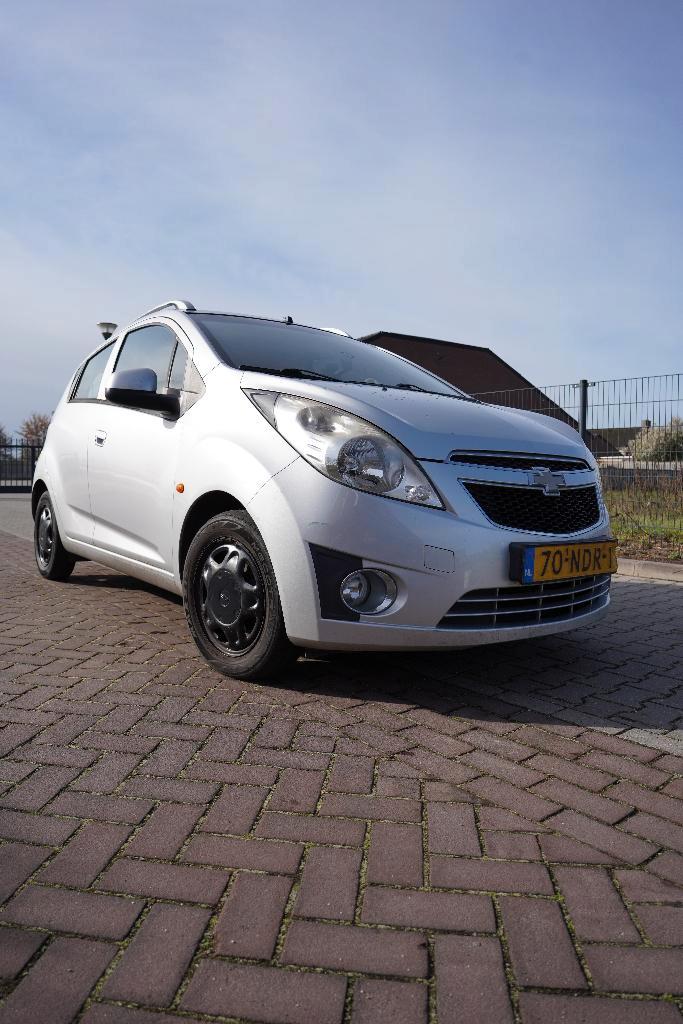 Chevrolet Spark 2010 Grijs +/-127.000 km, Auto's, Chevrolet, Particulier, Spark, Airbags, Airconditioning, Centrale vergrendeling