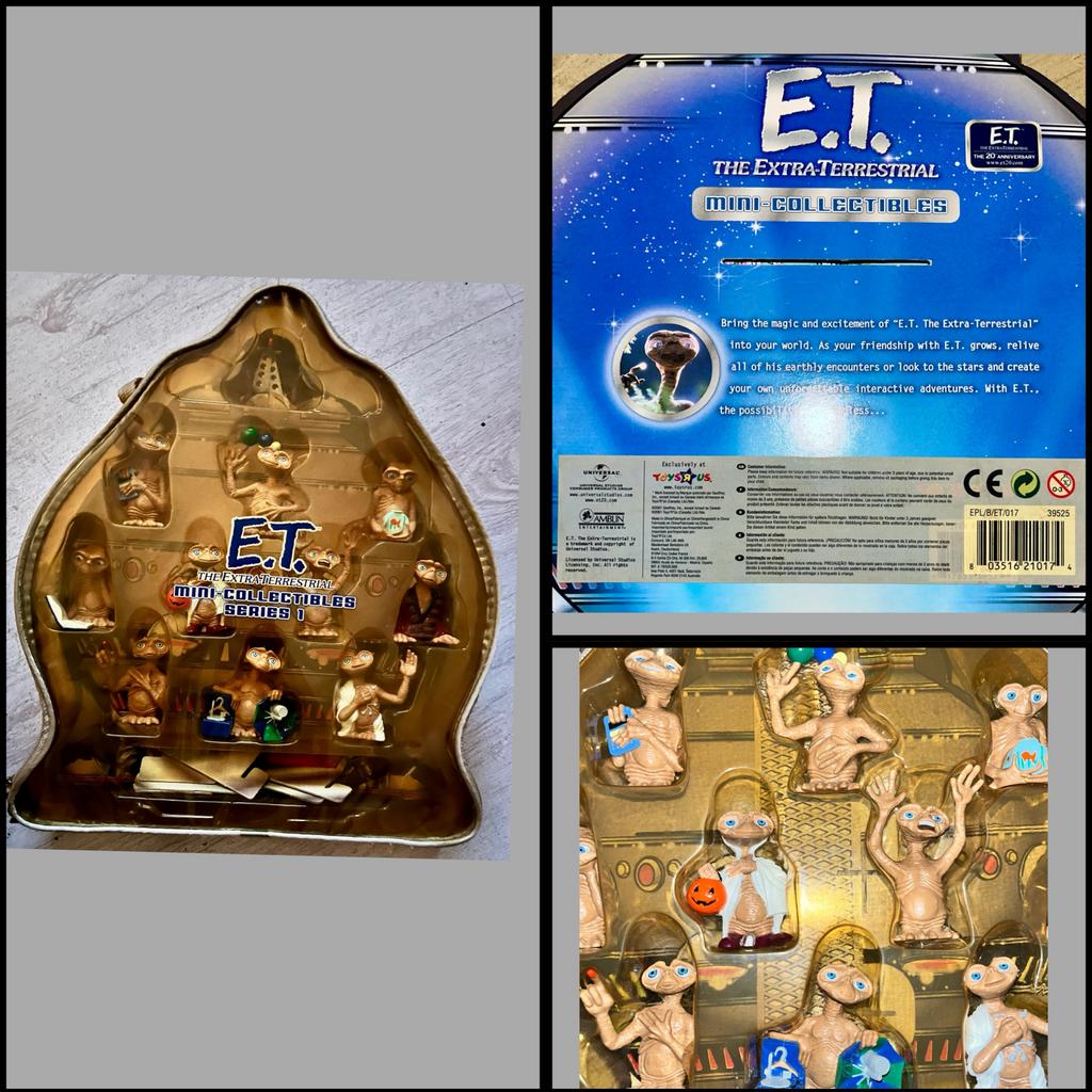E.T. Mini-Collectibles Series1- Complete Set(2001) Toys"R"Us, Ophalen of Verzenden, Nieuw