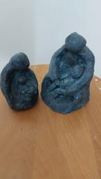 beeldjes ouders met kind, Groep mensen, Blauw, Minder dan 20 cm, Ophalen of Verzenden