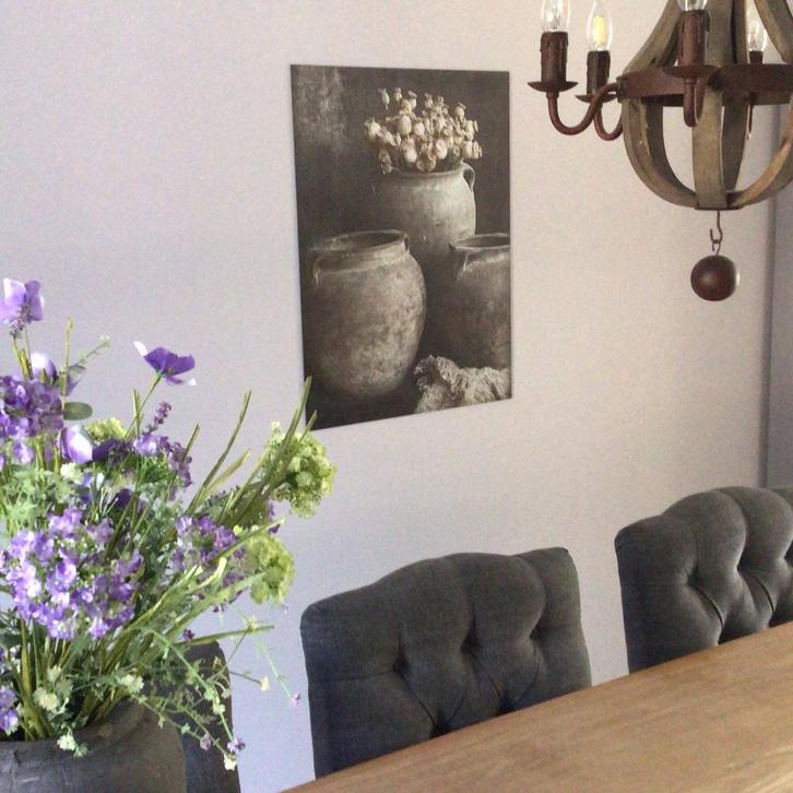 Wanddecoratie, landelijk sober, sleetse kruiken/kruik, Huis en Inrichting, Woonaccessoires | Overige, Zo goed als nieuw, Ophalen of Verzenden