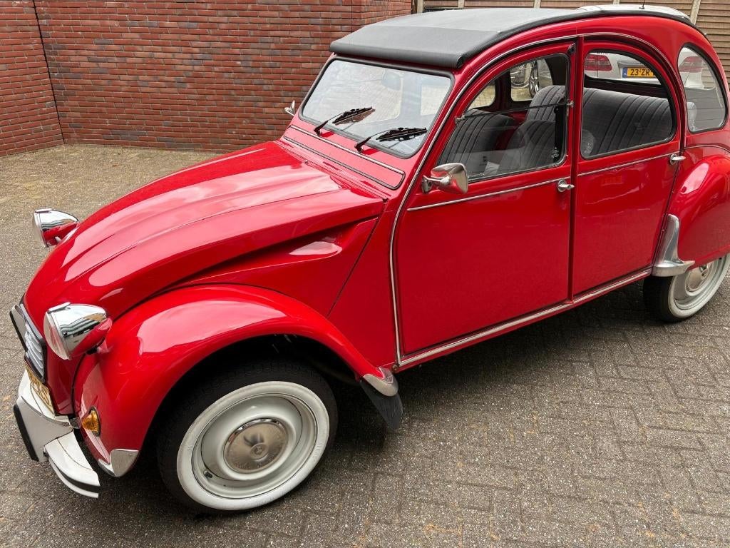 Citroën 2CV 0.6 Spec 1987 Rood, Auto's, Citroën, Particulier, 2CV, Benzine, Hatchback, Handgeschakeld, Origineel Nederlands, Rood
