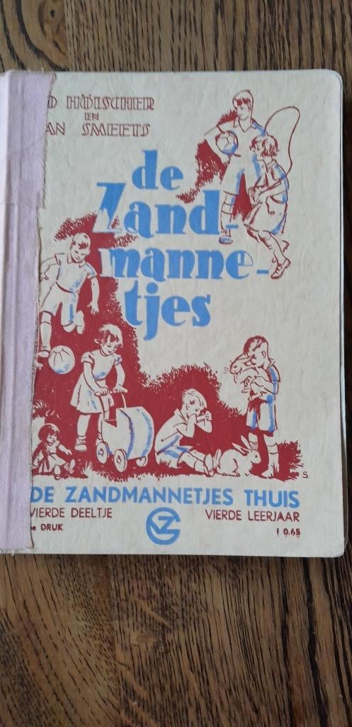 De Zandmannetjes thuis. 1940 Leesboek lagere school 4e klas, Ophalen of Verzenden, To Holscher