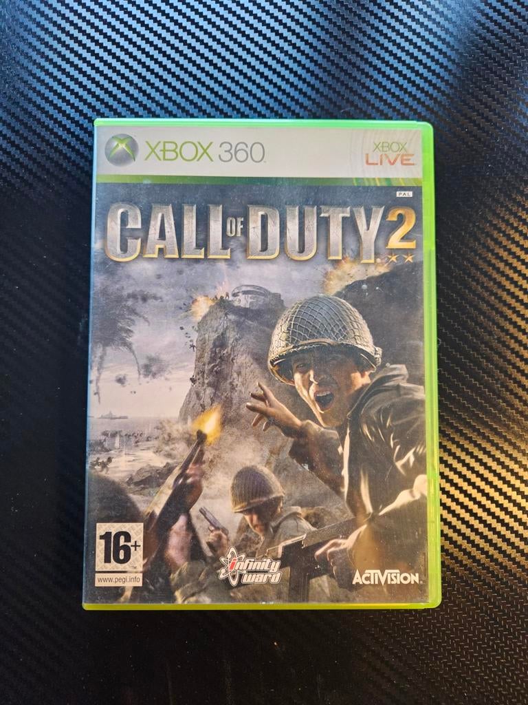 Call of Duty 2 - Xbox 360 - Zo goed als nieuw, Spelcomputers en Games, Games | Xbox 360, Online, Shooter, 1 speler, Ophalen of Verzenden