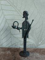 Brutalist mid Century beeldje slangenbezweerder, Ophalen of Verzenden