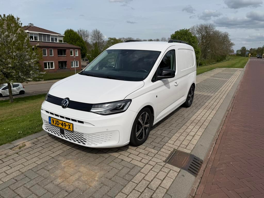 Volkswagen Caddy Cargo 2.0 TDI DSG 2021 Wit Marge, 4 cilinders, Volkswagen, Origineel Nederlands, Diesel
