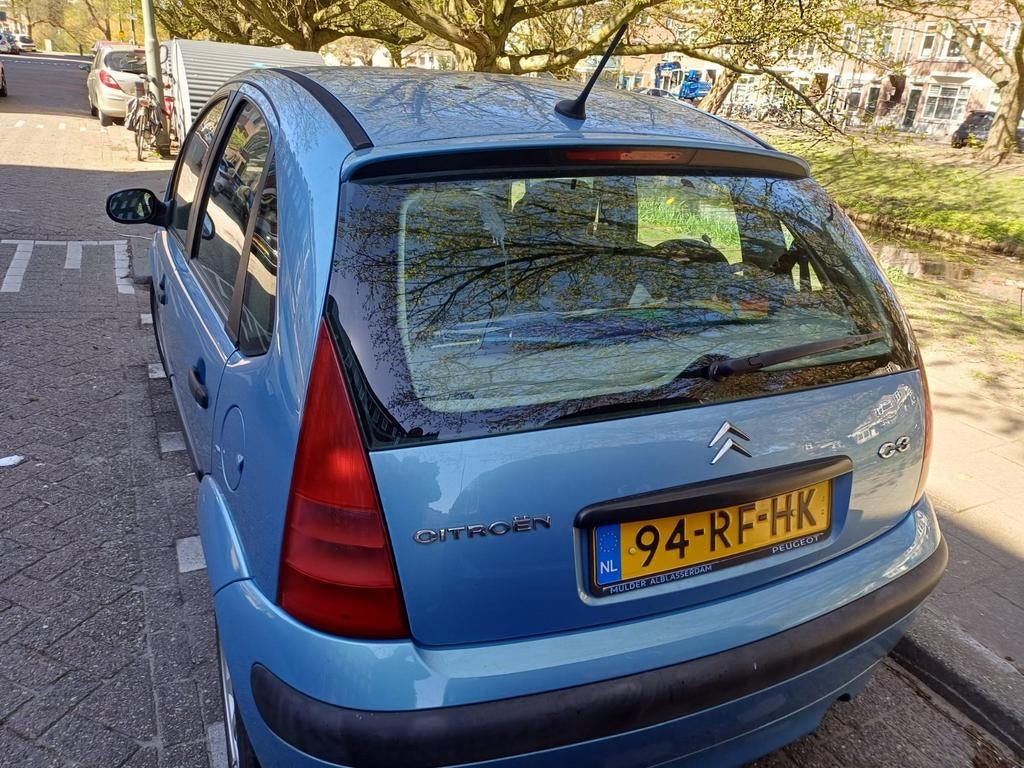Citroën C3 1.1 I 2005 Blauw, Voorwielaandrijving, 40 €/maand, 4 cilinders, Blauw