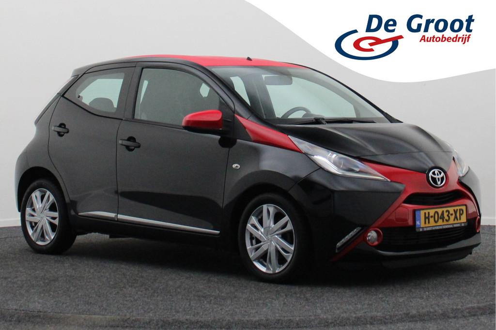 Toyota Aygo 1.0 VVT-i x-wave 5-Deurs, Climate, Camera, Bluet, Auto's, Voorwielaandrijving, Euro 5, Stof, Gebruikt