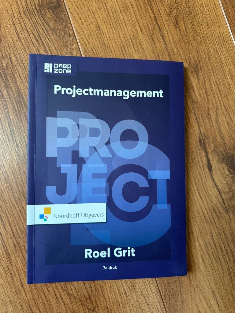 Projectmanagement - Roel Grit (7e druk), Boeken, Studieboeken en Cursussen, Ophalen, Gamma, Gelezen, HBO