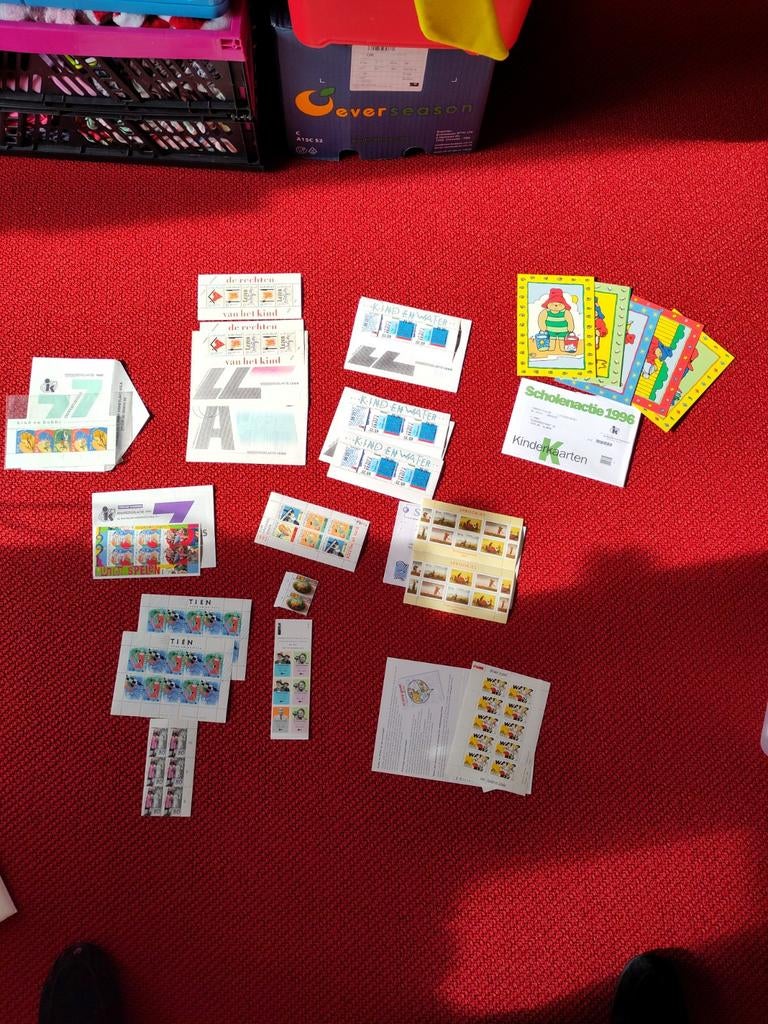 (kinder)Postzegels en kinderkaarten, Ophalen of Verzenden