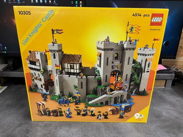 Lego Lion Knights' Castle 10305, Kinderen en Baby's, Nieuw, Ophalen of Verzenden, Compleet, Lego