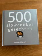 500 Slowcooker Gerechten - Carol Beckerman, Voorgerechten en Soepen, Ophalen of Verzenden, Zo goed als nieuw, Gezond koken