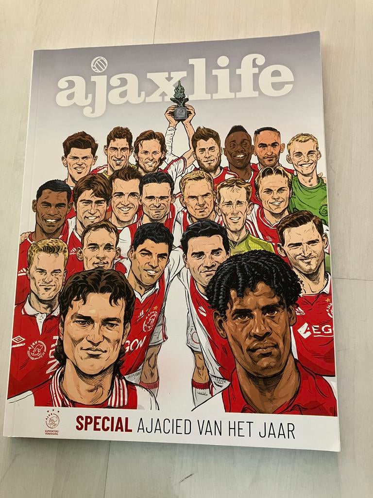 Ajax Life Magazine - Special Ajacied van het Jaar, Ophalen of Verzenden, Zo goed als nieuw, Balsport