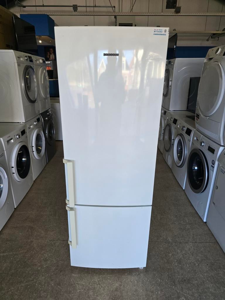 Samsung koelvriescombinatie | A+ | Garantie & Gratis thuis ✅, Witgoed en Apparatuur, Koelkasten en IJskasten, Gebruikt, Met aparte vriezer