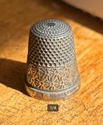 Zilveren Vingerhoed H.G.&S 17, Ophalen of Verzenden