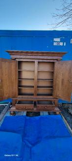 MASSIEF EIKEN BROODKAST OUDERWETSE KWALITEIT MET 2 LADES, Antiek en Kunst, Antiek | Meubels | Kasten, Ophalen