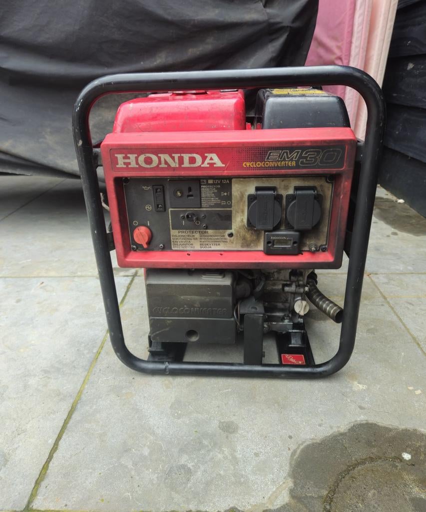 Honda EM30 cycloconverter, Ophalen, Gebruikt