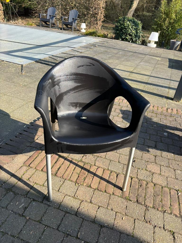 Tuinstoelen, set van 9 stuks, Tuin en Terras, Ophalen, Zo goed als nieuw, Kunststof