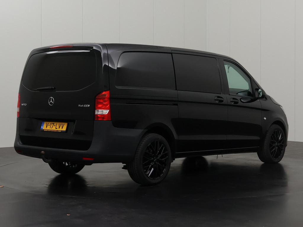 Mercedes-Benz Vito 114CDI Lang | Navigatie | Trekhaak | Mult, Voorwielaandrijving, Zwart, Mercedes-Benz, 1892 kg