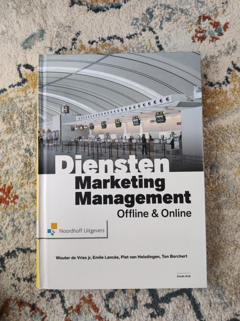 A.H. Borchert - Dienstenmarketingmanagement, Boeken, Sociale wetenschap, Ophalen of Verzenden, Zo goed als nieuw, A.H. Borchert; Piet van Helsdingen; E.F.J. Lancee; Wouter de ...