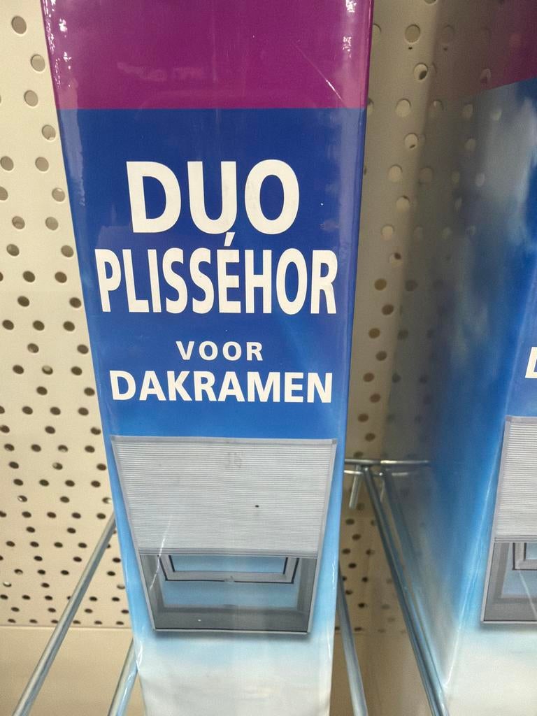 Duo Plisséhor Dakraam - Hamstra 70% korting, Ophalen, Nieuw