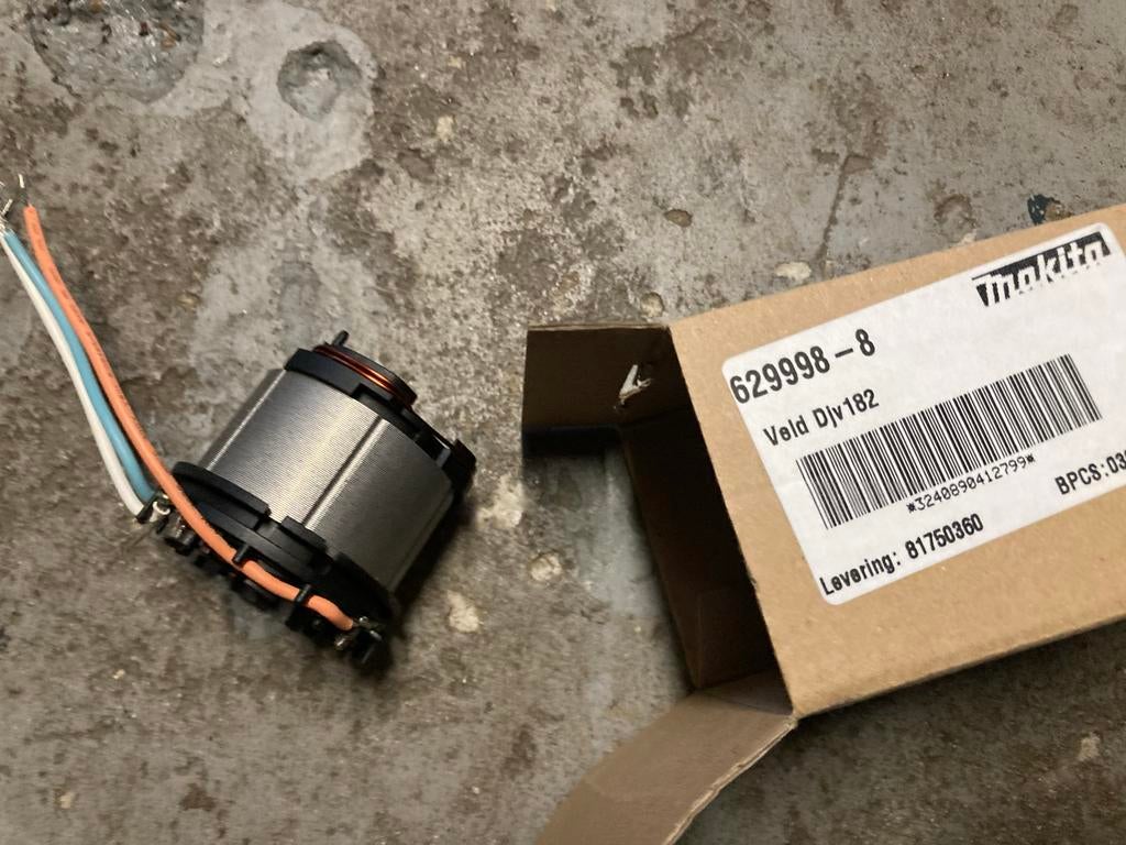 Makita Veld DJV182 - Origineel onderdeel voor decoupeerzaag, Ophalen of Verzenden, Nieuw