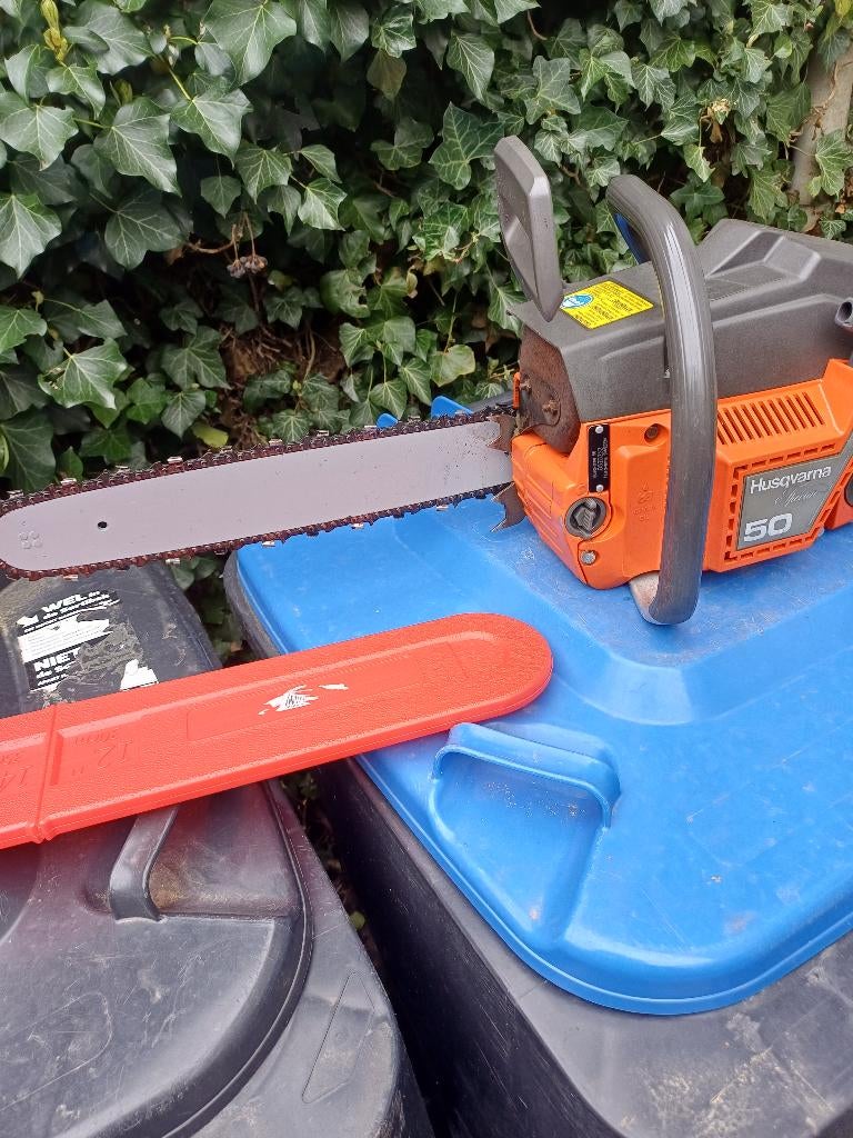 husqvarna 50 kettingzaag, Tuin en Terras, Hand-tuingereedschap, Ophalen, Gebruikt, Husqvarna