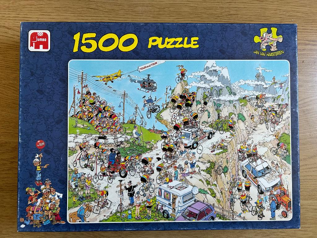 Jan van Haasteren (meerdere puzzels), Hobby en Vrije tijd, Denksport en Puzzels, Zo goed als nieuw, Legpuzzel, 500 t/m 1500 stukjes