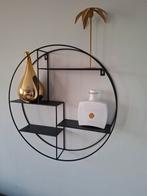 Woood wandrek zwart 55cm metaal wanddecoratie, Ophalen of Verzenden, Zo goed als nieuw