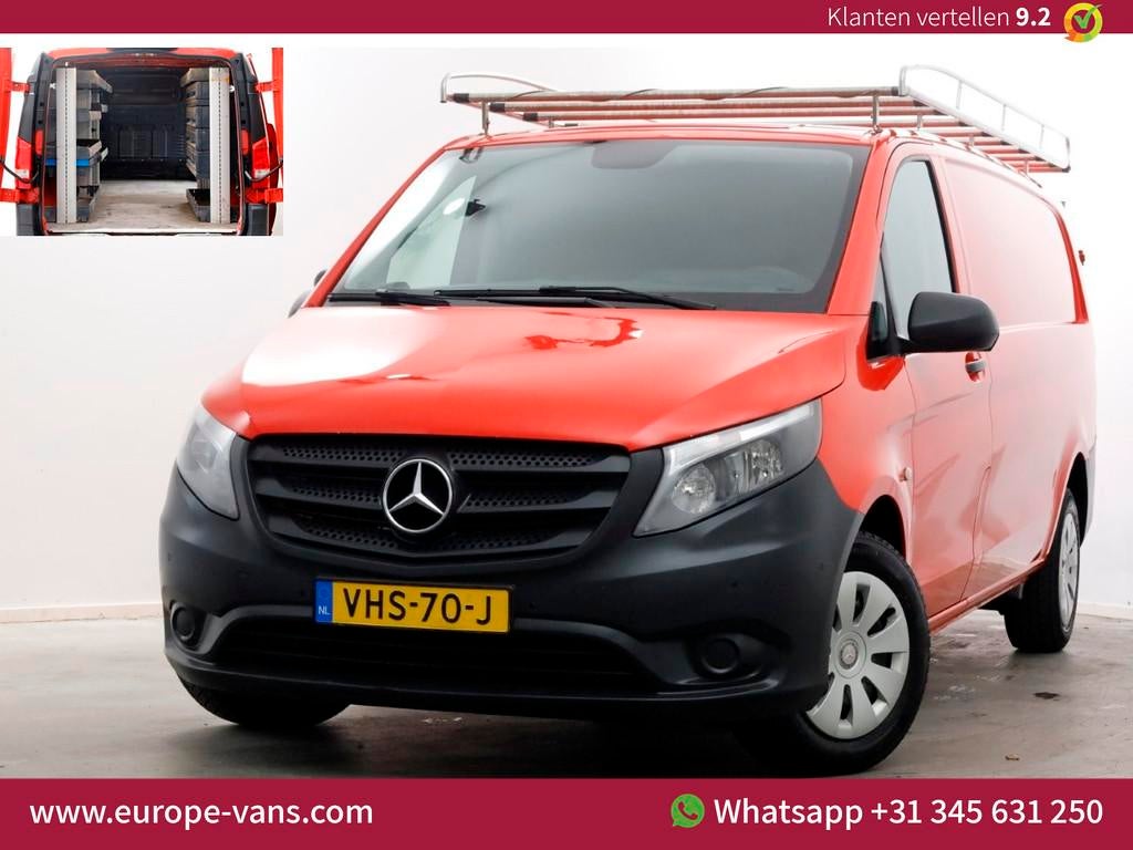 Mercedes-Benz Vito 114 CDI 136pk XL Extra Lang Navi/Camera/I, Voorwielaandrijving, Gebruikt, Euro 6, 4 cilinders