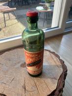 Vintage Glazen Simon Pijper Bessen Jenever Fles met Kurk, Ophalen of Verzenden