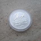 Zeldzane zilveren 1 ounce munt pearlharbor, Zilver, Ophalen of Verzenden, Losse munt, Zilver