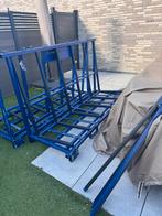 2 Glasbokken / Glasrekken - Professioneel, Ophalen, Zo goed als nieuw, 160 cm of meer, Overige typen