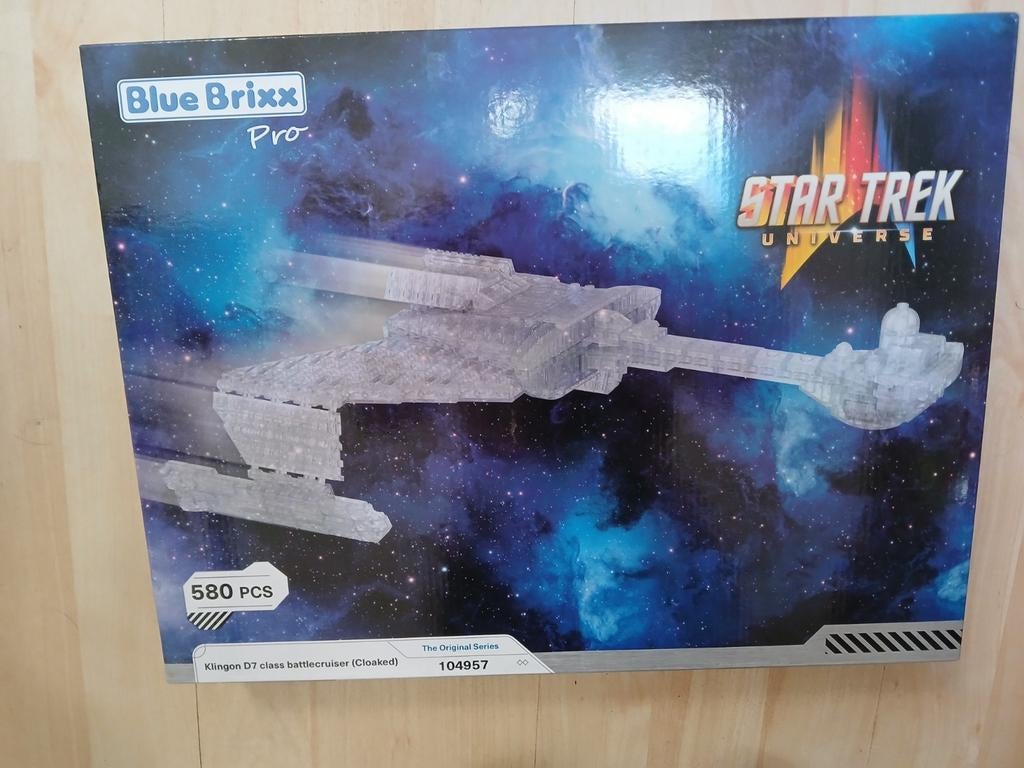 Lego Star Trek Klingon D7 Class Battlecruiser, Ophalen of Verzenden, Nieuw, 1:72 tot 1:144, Overige merken