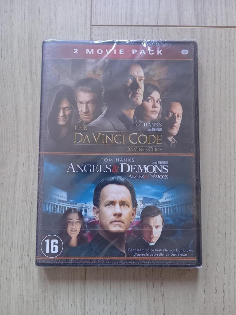 The Davinci Code & Angels & Demons nieuw, Vanaf 16 jaar, Ophalen of Verzenden, Nieuw in verpakking, Actiethriller