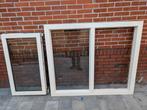 Kunststof kozijn met glas, Kunststof, Gebruikt, Raamkozijn, Inclusief glas