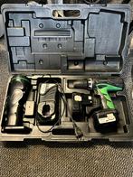 Hitachi accu boormachine incl led lamp, Boormachine, 600 watt of meer, Ophalen of Verzenden, Zo goed als nieuw