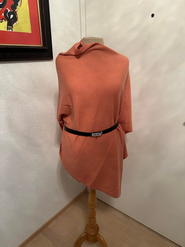 Nieuwe cashmere poncho uit Nepal - 6 kleuren beschikbaar, Ophalen of Verzenden, Nieuw, Maat 46/48 (XL) of groter, Overige kleuren