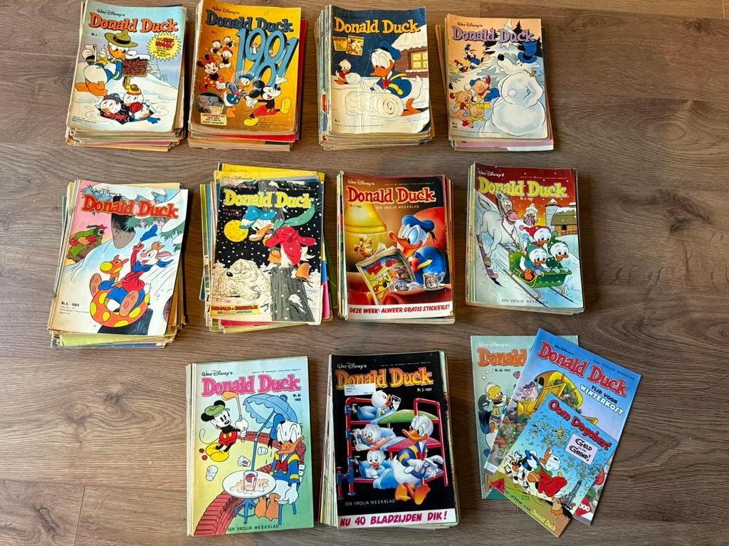 Donald Duck tijdschriften oude exemplaren, Ophalen, Gelezen, Overige typen