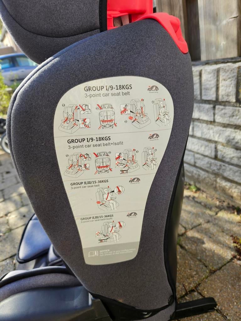 Autostoel groep 1, 2, 3, Kinderen en Baby's, Autostoeltjes, 15 t/m 36 kg, Ophalen, Overige merken, Gebruikt