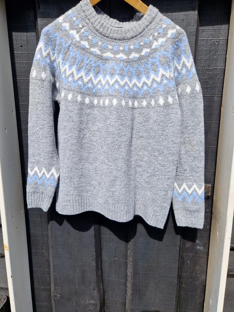 ZACHTE WARME NOORSE TRUI MAAT 44/46, Kleding | Dames, Ophalen of Verzenden, Maat 42/44 (L), Grijs