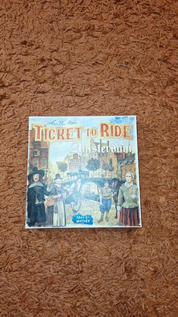 Te koop: Ticket to Ride Amsterdam van Days Of Wonder., Hobby en Vrije tijd, Gezelschapsspellen | Bordspellen, Een of twee spelers