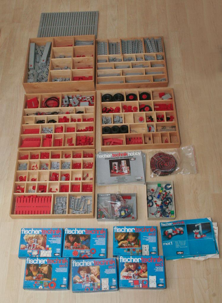 Grote verzameling Fischer technik. Ook electronica. Adv. 1, Kinderen en Baby's, Speelgoed | Educatief en Creatief, Ophalen of Verzenden