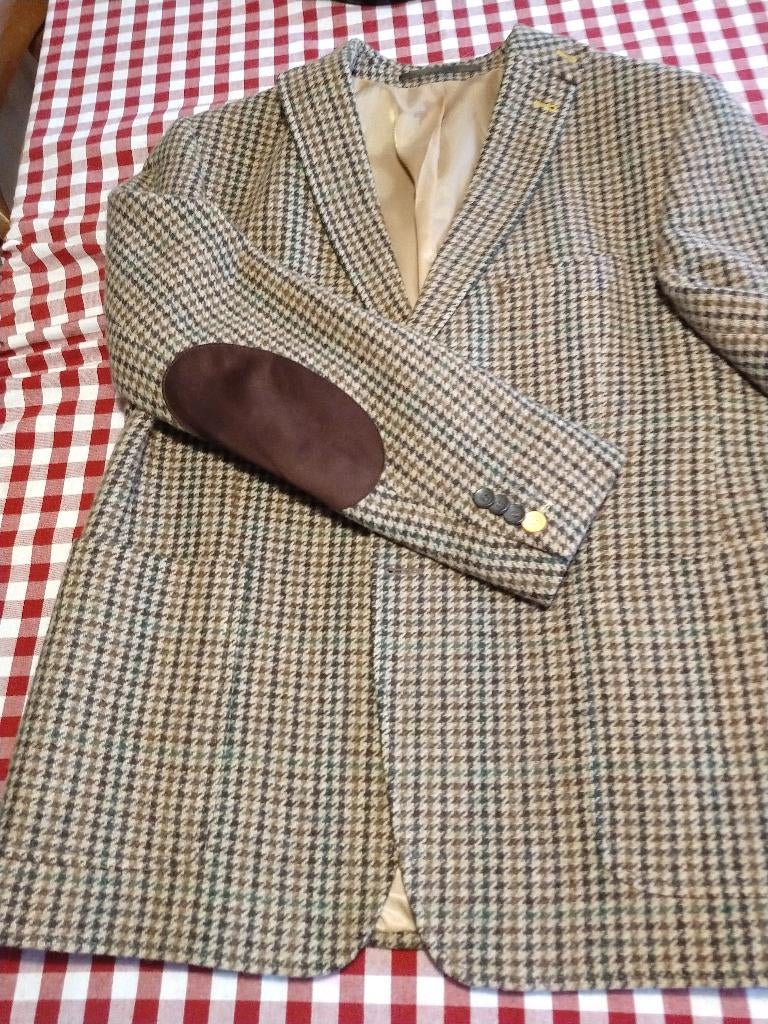 Colbert beige groen maat 25 scheerwol, Kleding | Heren, Kostuums en Colberts, Ophalen of Verzenden, Zo goed als nieuw, Overige maten