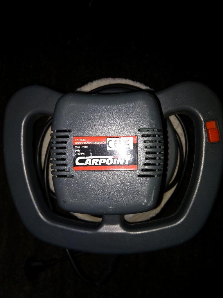 CARPOINT BOENMACHINE INCL ACCESOIRES, Ophalen, Zo goed als nieuw