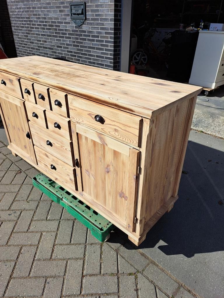Grenen gezandstraalde ladekast commode, RoDeKo Volendam, R.kooij65@gmail.com, Gebruikt, 150 tot 200 cm