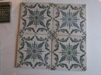 5 antieke siertegels, Ophalen of Verzenden