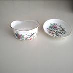 Aynsley pembroke suikerschaaltje en petitfours, Ophalen of Verzenden, Nieuw, Glas, Overige stijlen