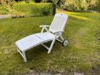 Hartman Prestige ligstoel, Ophalen, Gebruikt, Kunststof, Verstelbaar