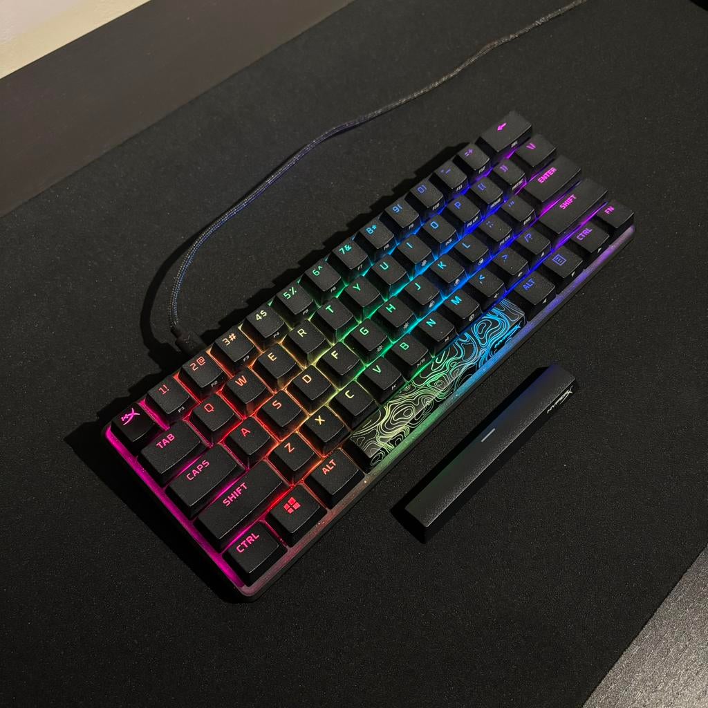 HyperX Alloy Origins 60 – compact toetsenbord RGB, Ophalen, Zo goed als nieuw