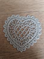 Hartvormig snijmal met mooie rand en details, Ophalen of Verzenden